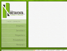 Tablet Screenshot of grupometaventa.com